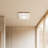 Offset Glass LED Flush Mount-68866518