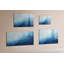 Magnetic Memo Board Whiteboard - 120 x 60 cm - With Marker and Magnets - Water abstraction