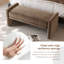 Polyester Upholstered Bench