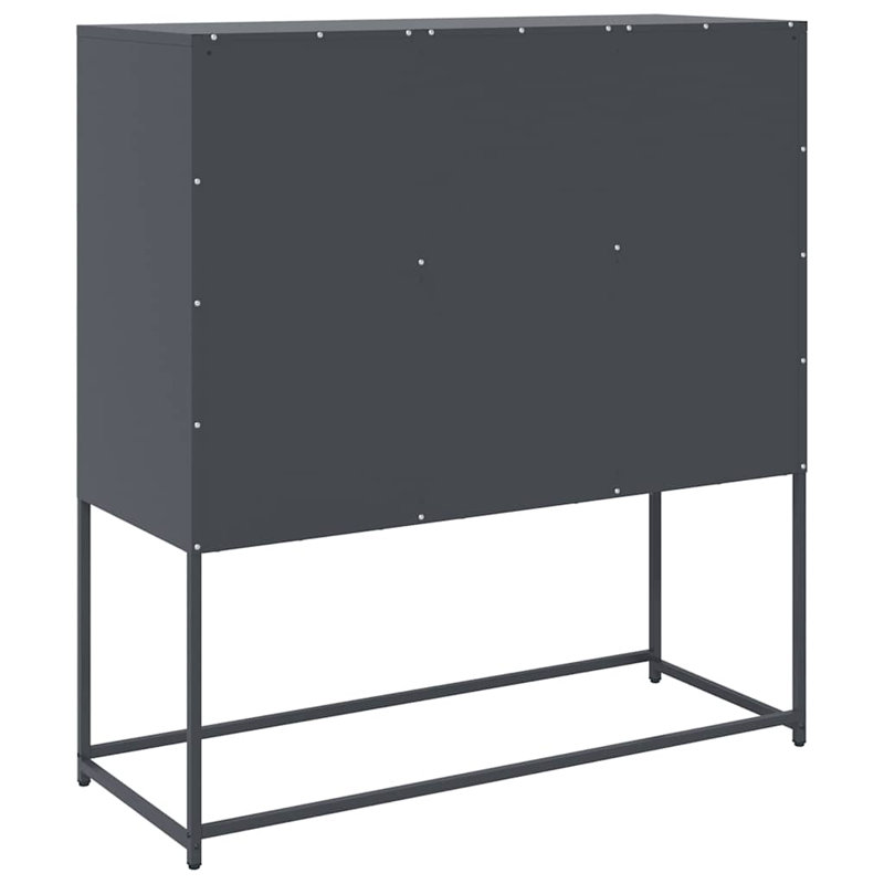 Sideboard 100.5X39x107 Cm Cold-Rolled Steel, Anthracite