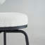 Ensemble de 2 tabourets de bar pivotants modernes, tables non comprises-56532752