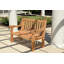 Theodore Teak Outdoor Commercial Bench-725279264