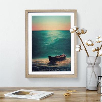 Boat Beneath the Sea - Wall Art