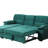  Reversible Sleeper Sectional Sofa Chaise-240818910