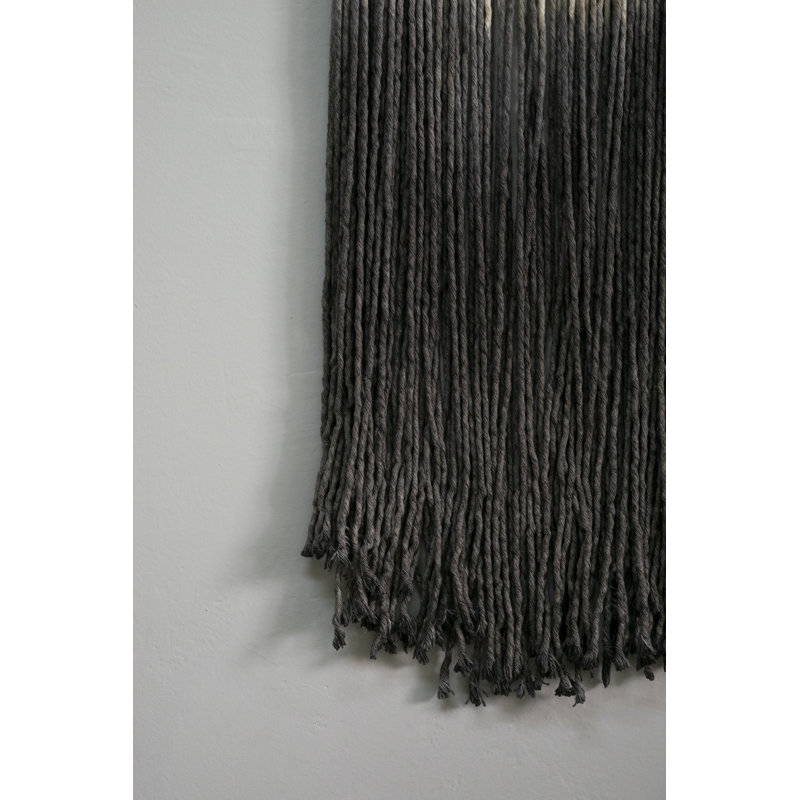 Asymmetrical Wall Mirror, Black