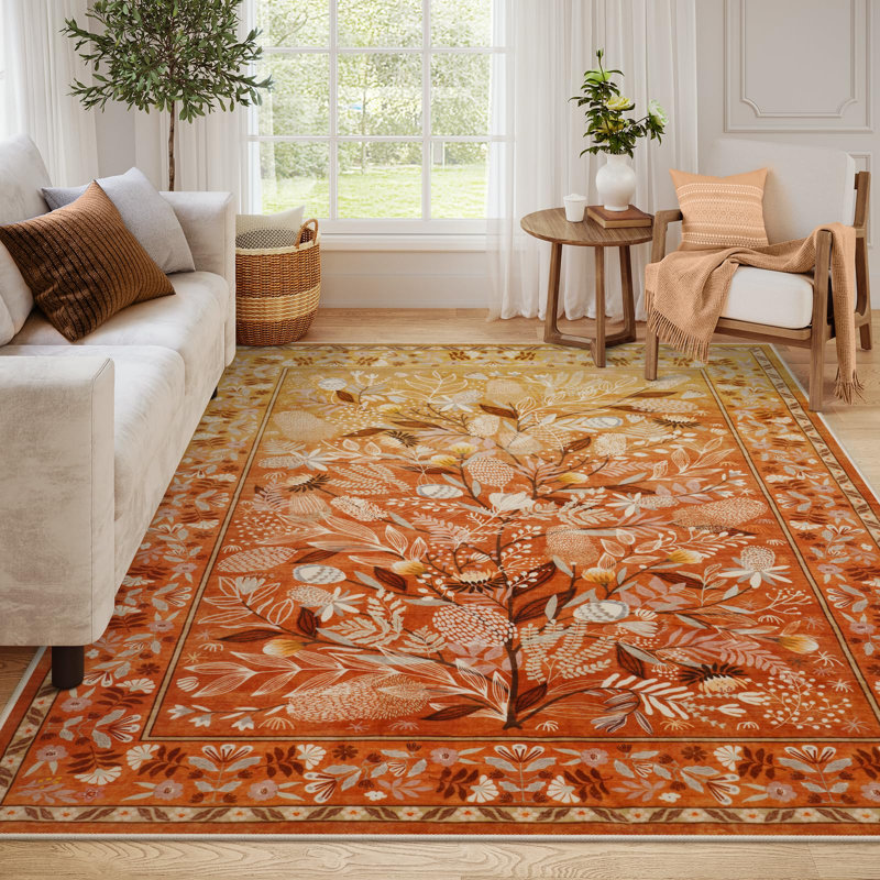 Tapis de salle à manger Kaldi, Rectangulaire 8 pi x 10 pi