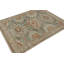Distressed Homage Hand Knotted Wool Floral Area Rug-1556811398