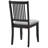 Swick Solid Wood Frame Fabric Upholstered Seat Slat Back Dining Side Modern Traditional Farmhouse Chair-99306205