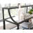 Srita 59.37 " W Glass Top Console Table