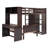 Loft Bed With A Sdalone Bedshelves,Desk,And Wardrobe