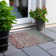 Machine Washable Indoor/Outdoor Xhevrie Blush Rug