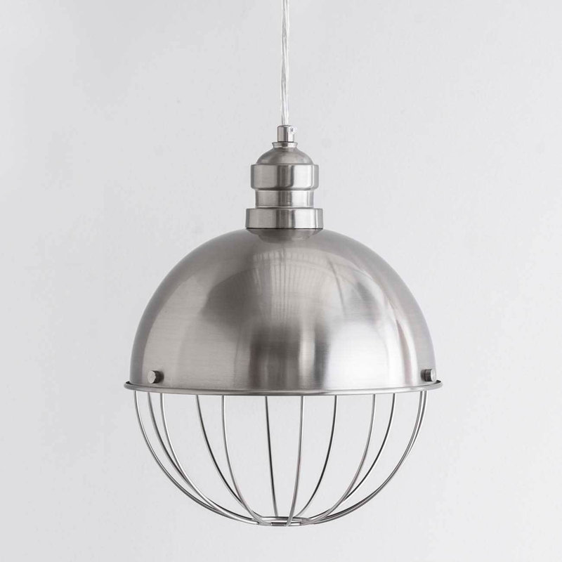 Folki 1 - Light Single Pendant, Brushed Nickel