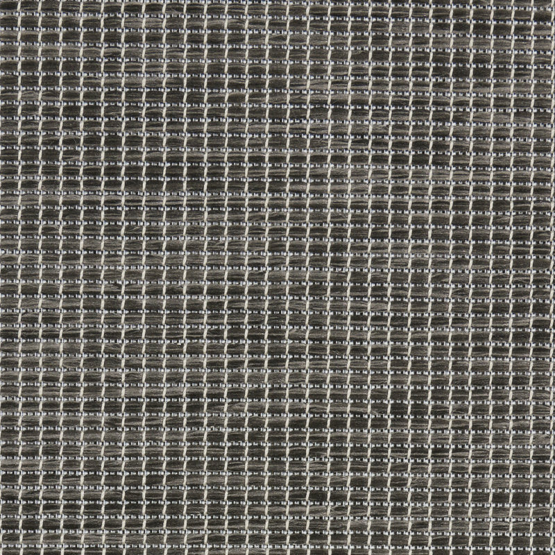 Tapis gris anthracite 5 pi x 7 pi tissé à la machine, Rectangle 5 pi x 7 pi