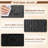 2PCS 6-tier Storage Bookshelf Tall Display Shelf w/ Anti-toppling Kits-1261055721