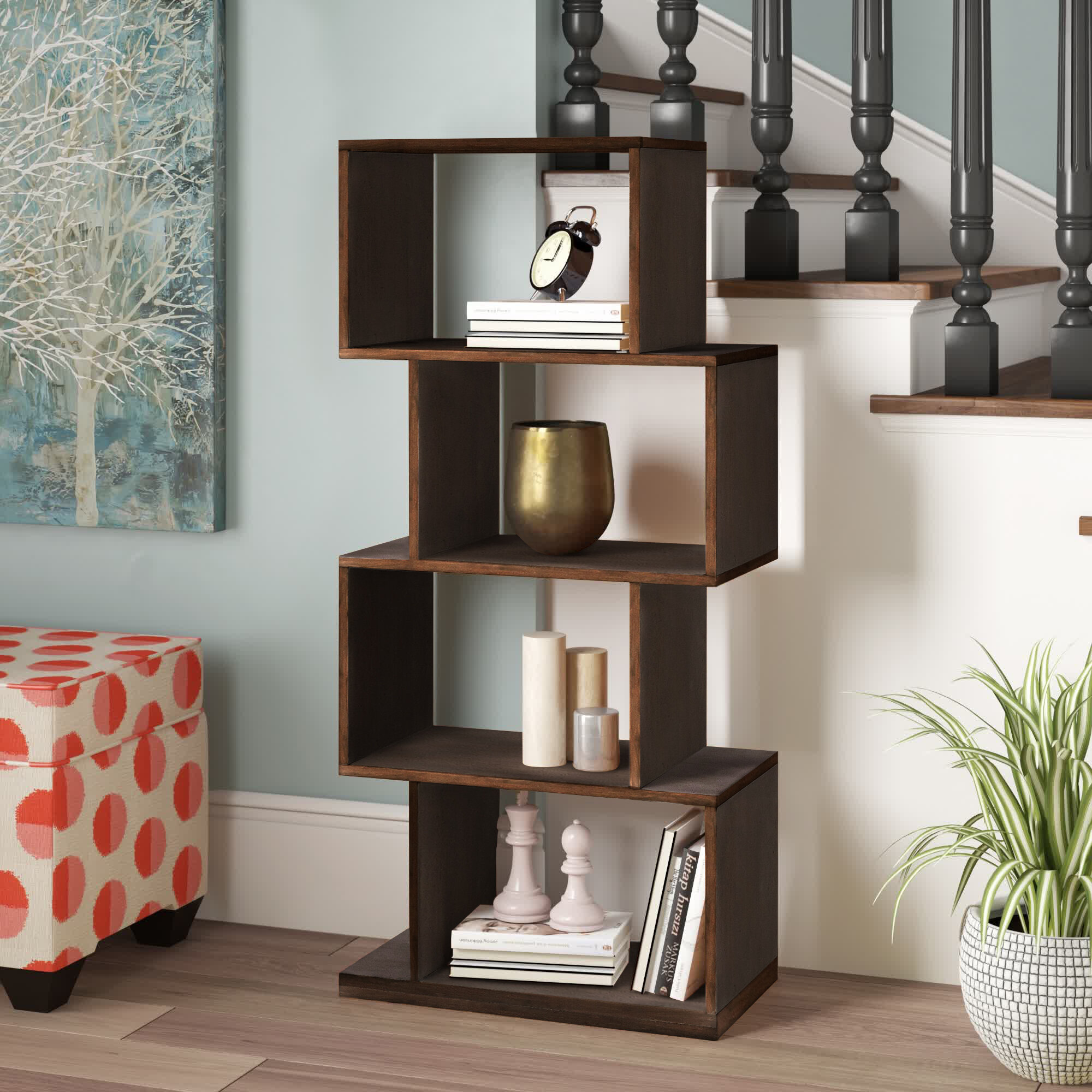 Essense Geometric Bookcase