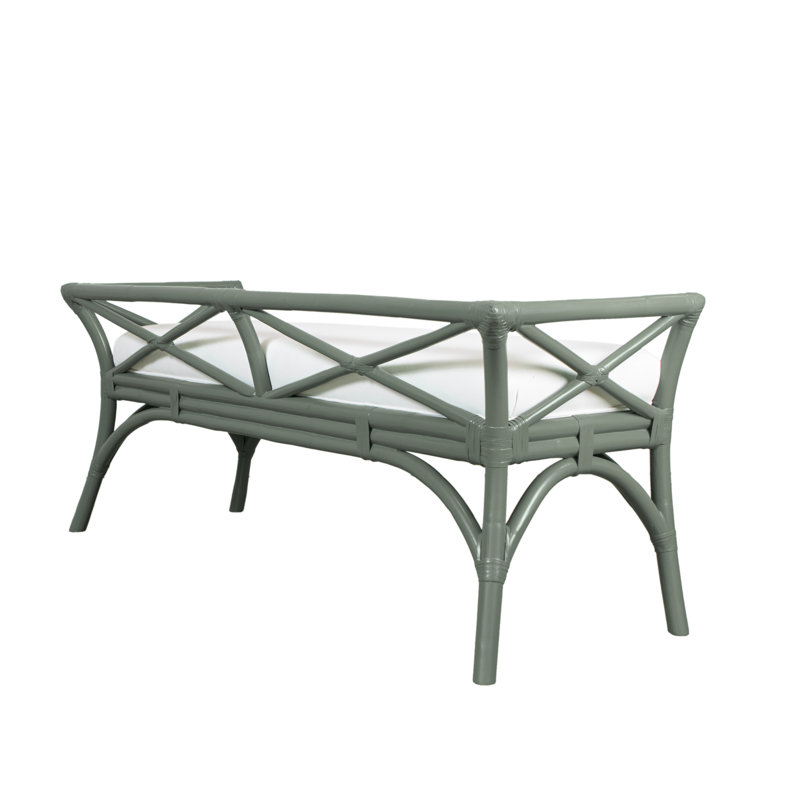 Wicker Bench, Evergreen