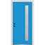 Porte d'entrée pré-suspendue à 1 lumière en acier peint 1 lumière-40615164-40615165-40559191