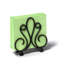 Porte-serviettes fleur de lis-24061569