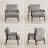 Brayven Wood Upholstered Armchair-518353743