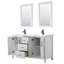 Daria 72" Double Bathroom Vanity Set with Mirror-388993188-388993196-361335279
