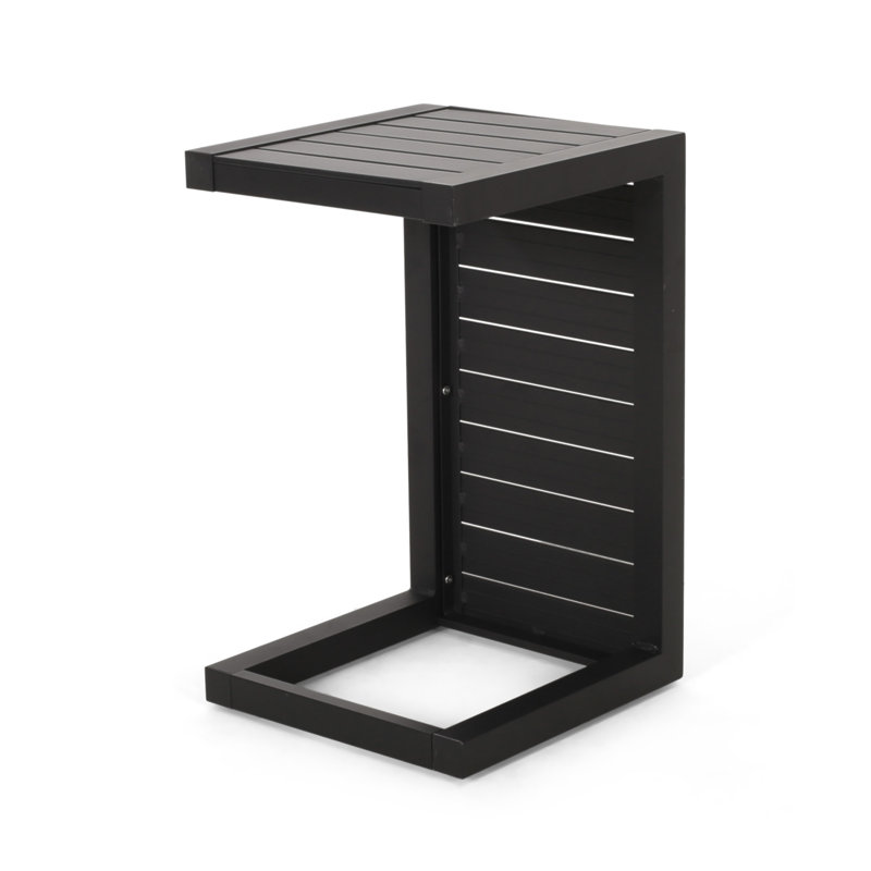 CAPE CORAL ALU C-SHAPED TABLE