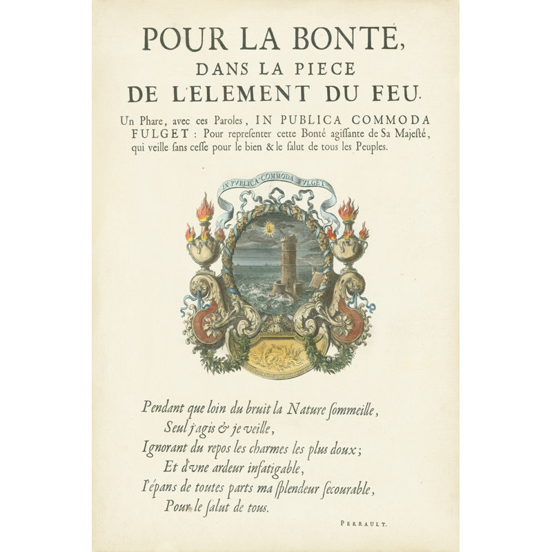 Bookplate VIII - Wrapped Canvas Print, 46cm H x 30cm W x 3.8cm D