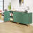 31.5'' Wide 2-Door Buffets and Sideboards Cabinet Set with Hexagonal Pattern