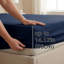 Ensemble de draps 4 pièces - Ultra doux et respirant - Mélange de coton de couleur unie lavable à la machine-127277817-134680029
