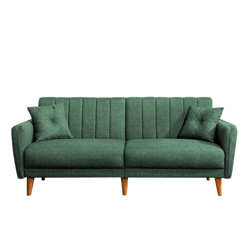 Sille Linen Sleeper, Green