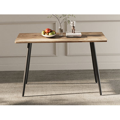 Table de salle à manger polyvalente et moderne, idéale pour de multiples usages, convient aux réunions de famille et au travail de bureau