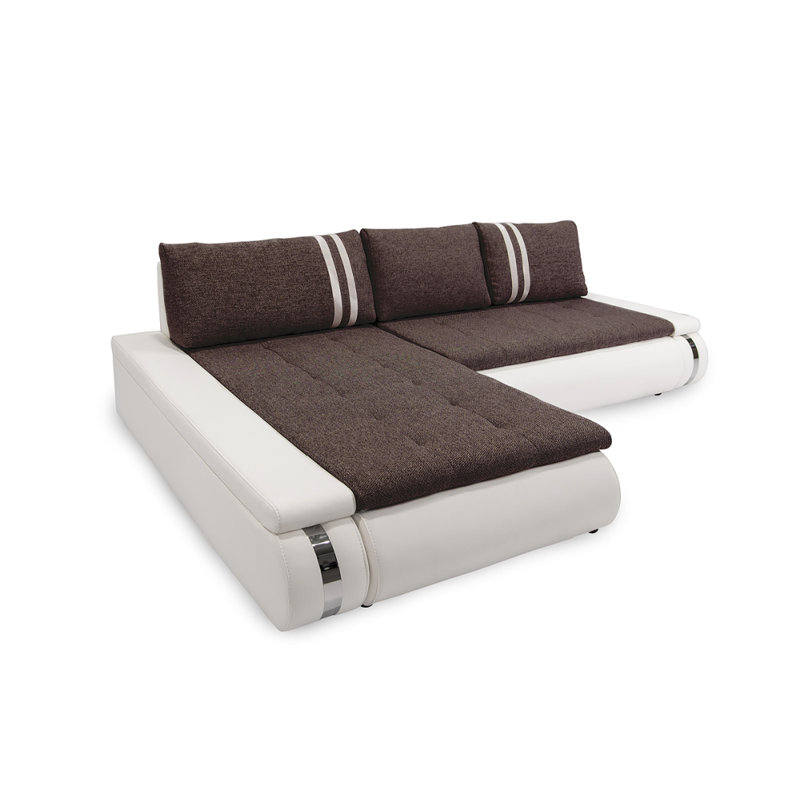 Upholstered L-Shaped Sectional, Left Hand Facing