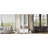 Elegant Free Standing Hall Tree Set of 2, Multifunctional 3-IN-1 Entryway Coat Rack with Black Retro Handles, Seating Bench with Storage Drawers for Hallway, Living Room, White-973677661