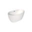 Baignoire de trempage autoportante en acrylique 51 po Fslefay
