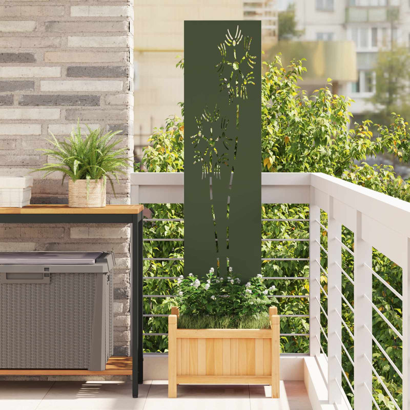 vidaXL Garden Privacy Screen Partition Outdoor Decor Modern Decorative Barrier