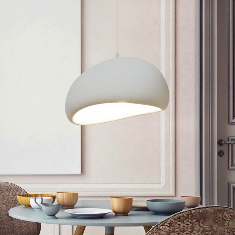 Adewale 4 - Light Drum Pendant, 25cm H x 40cm W x 40cm D