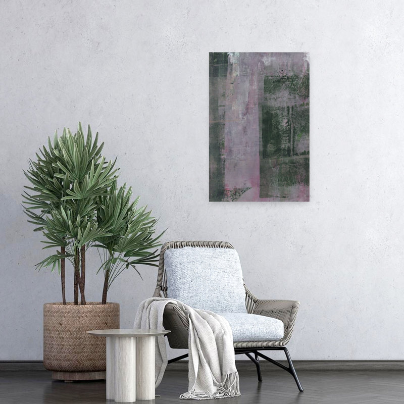 Art contemporain, art contemporain abstrait, H 24 po x l 16 po