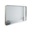 Miroir décoratif, miroir mural rectangulaire avec coin arrondi pour la salle de bain, miroir mural à cadre métallique pour la décoration intérieure-919370536