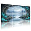 Ensemble de 3 tableaux sur toile « Crystal Cave Art » pour la décoration du salon et de la chambre.-129074465