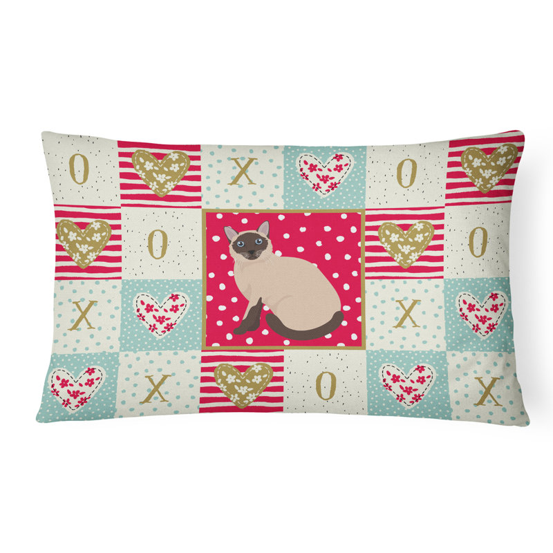  Coussin d'extérieur rectangulaire Siamese