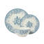 Service de table 12 pièces en céramique fine Martha Stewart Garden Toile, pour 4 personnes-137996064