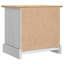53cm W Solid Wood Bedside Table