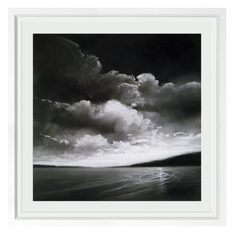 Moonlit Bay II 76790, Cadre simple blanc