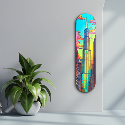 Decorative Tempered Glass Painting