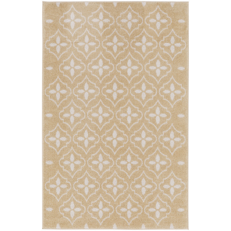 Tapis intérieur / extérieur rectangulaire 4 pi x 6 pi Yenisel, Rectangle 4pi x 6 pi