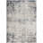 2’ X 3’ Navy And Beige Distressed Vines Scatter Rug