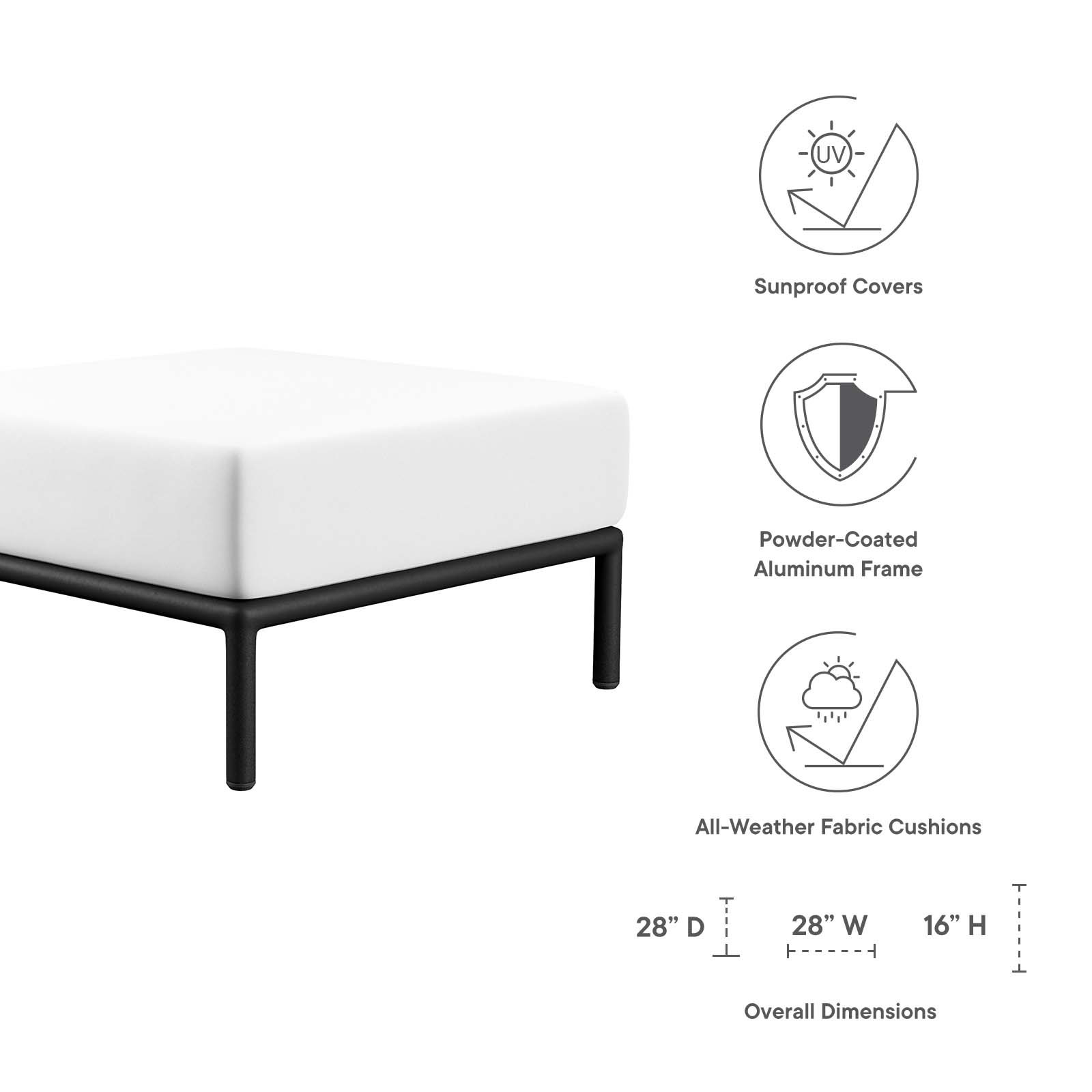Modway Hanalei Outdoor Patio Ottoman