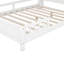Lit plateforme double avec lumière DEL intégrée, tête de lit avec rangement-743939724