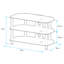 Byrge Corner TV Stand for TVs up to 43"-41901841