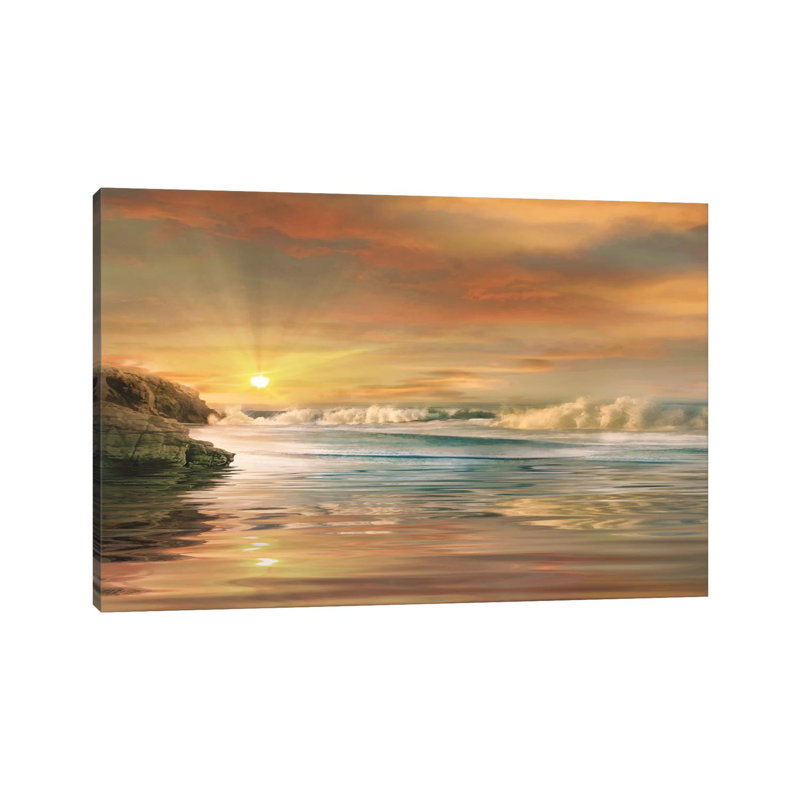 Sundown by Mike Calascibetta - Wrapped Canvas Painting, 152.5 cm H x 101.5 cm W