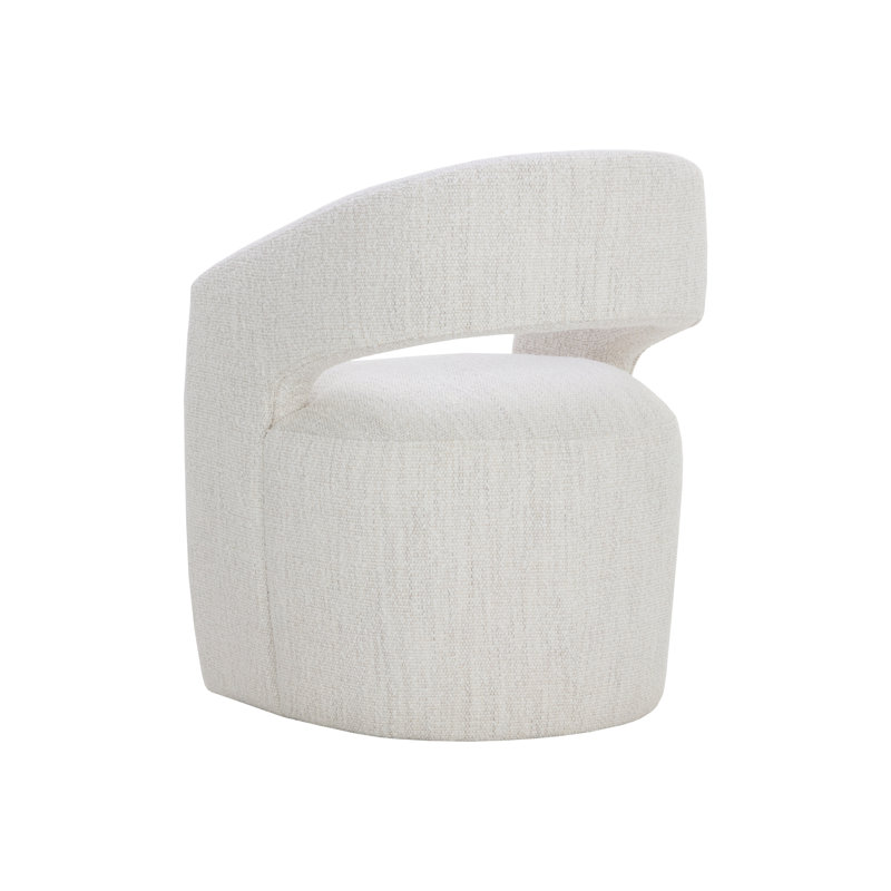 Palau Upholstered Arm Chair, Cream